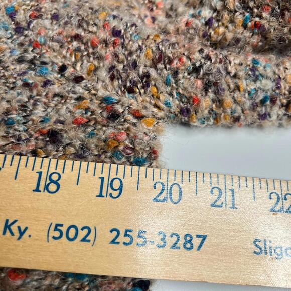 Calvin Klein Women’s Multicolor Bouclé Sweater Size S – Wool Blend, MSRP $79.50 - Picture 7 of 12